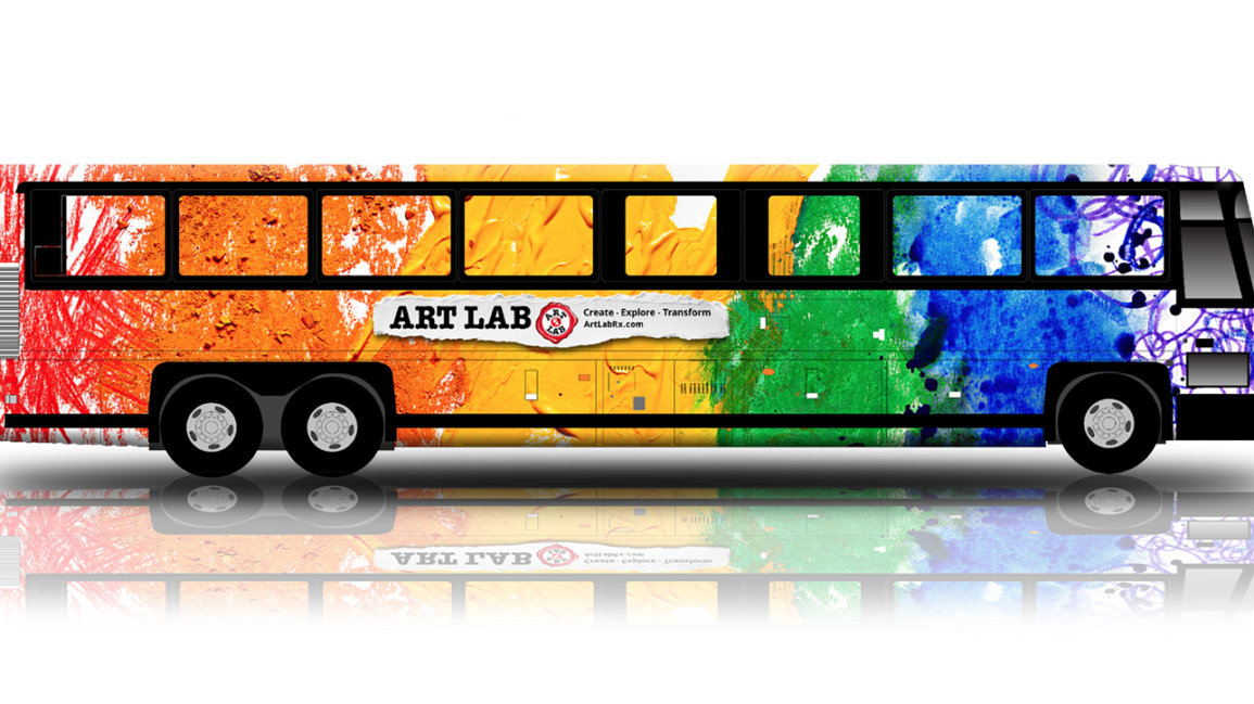 Coming soon! “Maggie,” our mobile Art Lab