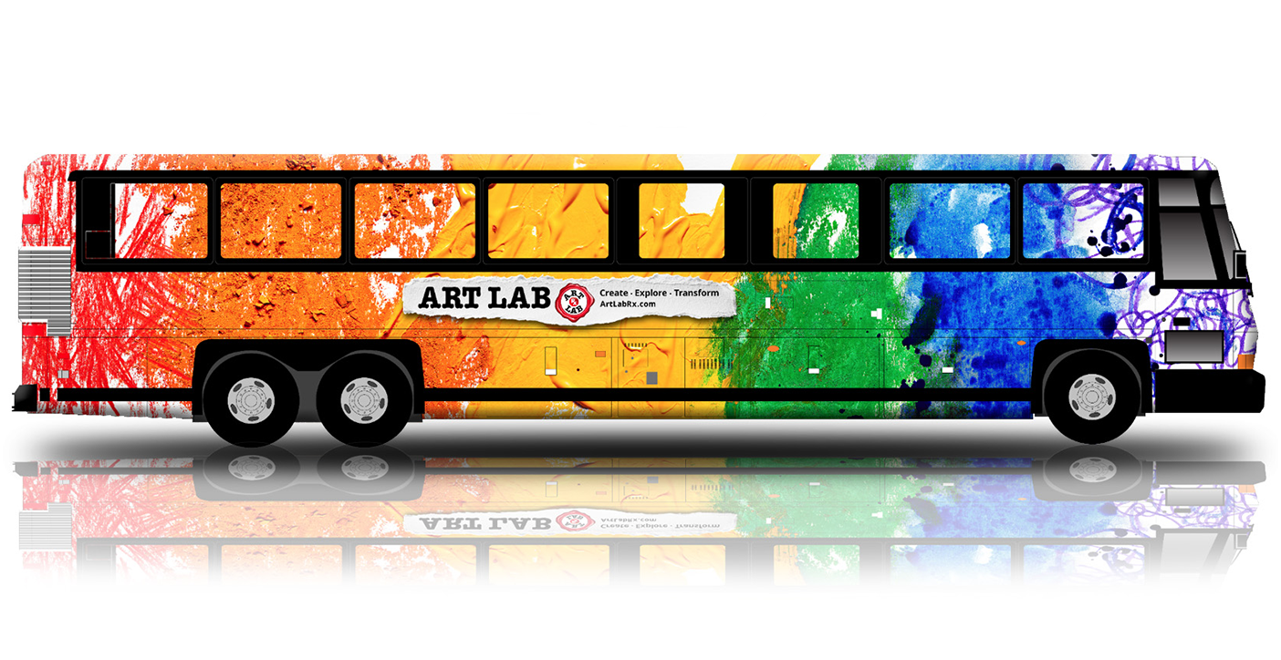 Coming soon! “Maggie,” our mobile Art Lab Art Lab Rx