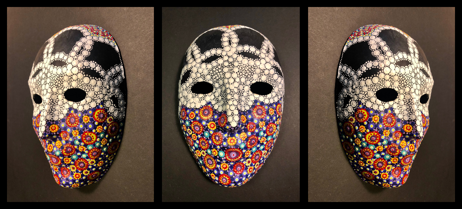 Embellished Decorative Face Mask