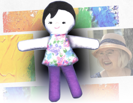Doll with Connie- Grandma Connie’s Cuddles Doll with Connie- Grandma Connie's Cuddles